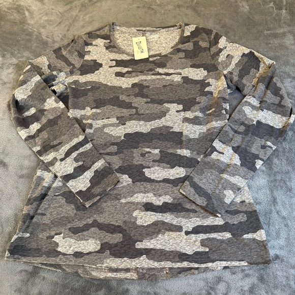 Duluth Trading Lightweight Longtail Scooptopneck Long Sleeve Gray Womens Medium - Picture 1 of 11